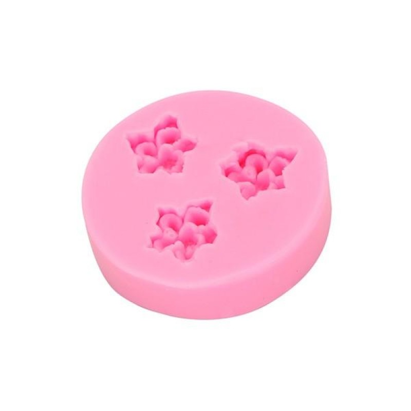 F0049 Silicone Resin Flower Mold Chocolate Soap Handmade Mold