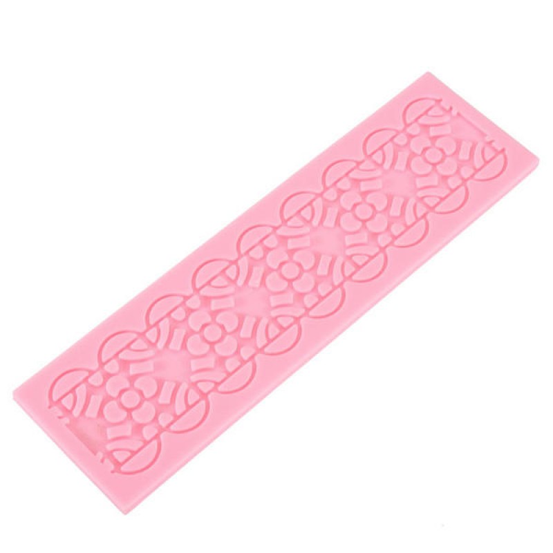 Silicone Lace Mold Chocolate Fandant Cake Decorating Mould