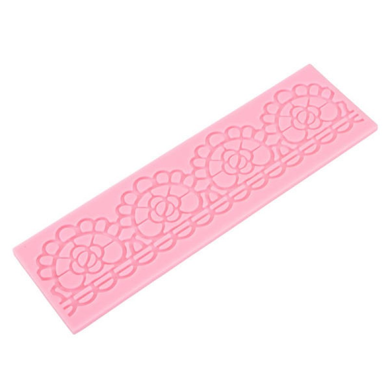 Silicone Lace Mold Chocolate Fandant Cake Decorating Mould