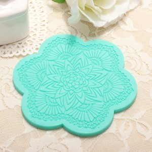 Instant Silicone Lace Cake Mold Fondant Cake Decor...