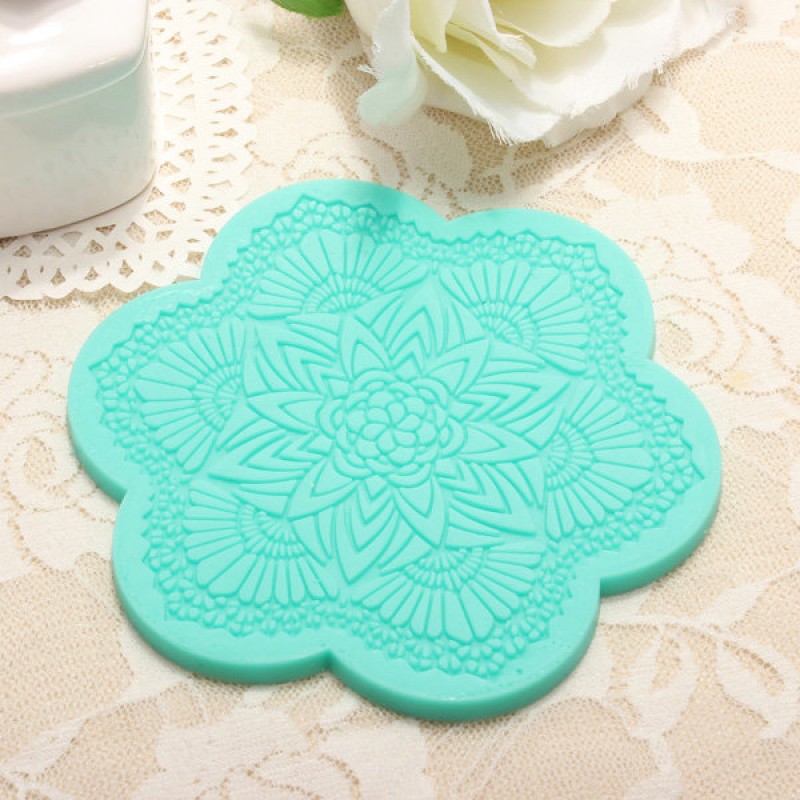 Instant Silicone Lace Cake Mold Fondant Cake Decoration Creative Kitchen Baking Tools