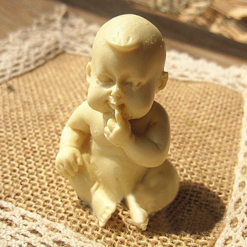 Fondant Silicone Mold Baby 3D Doll Cake Mold Cake Decoration