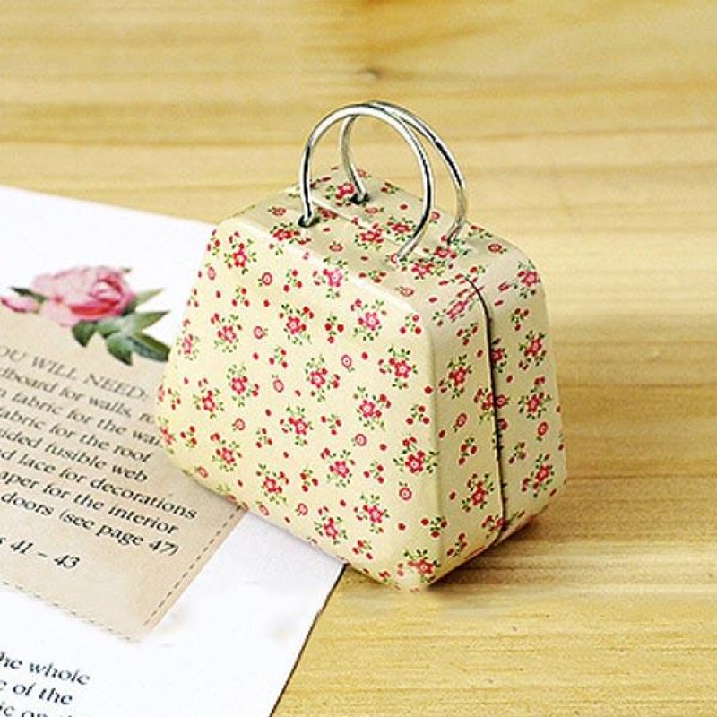 Mini Small Tin Coin Box Purse Case Jewelry Tea Storage Box Candy Container Organization