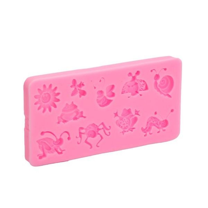 3D Silicone Fondant Mould Animal Insect Cake Decorating Mold