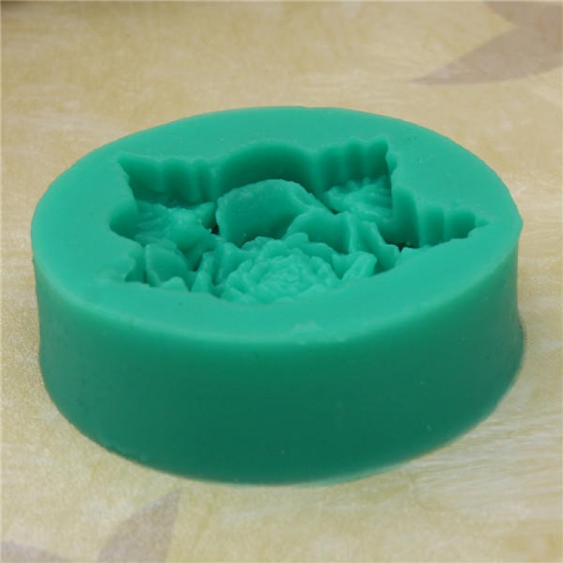 Beautiful Silicone Flower Fondant Mold Mould 3D Cake Mold Cake Decoration