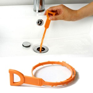 Plastic Sink Drain Dredge Pipeline Hook Hair Clean...