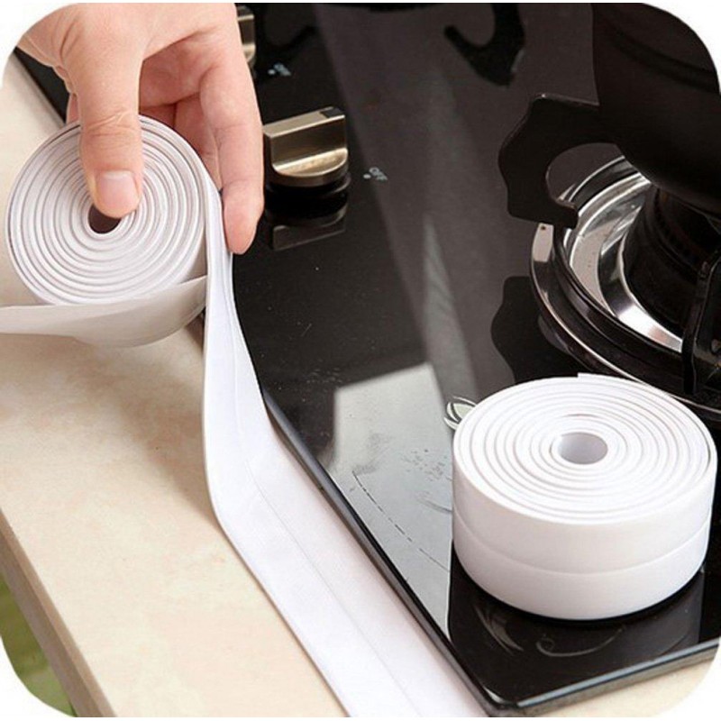 Kitchen Bathroom Wall Seal Ring Tape Waterproof Tape Mold Proof Adhesive Tape