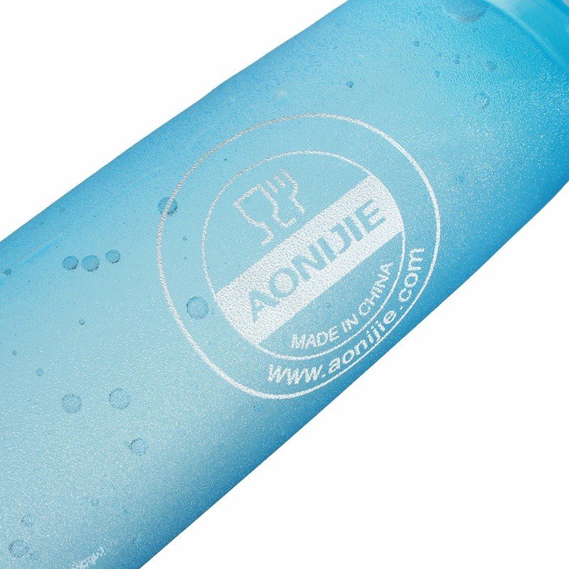 AONIJIE Foldable Soft Plasticity Bags Flask TPU Squeeze Outdoor Sports Running Water Bottle