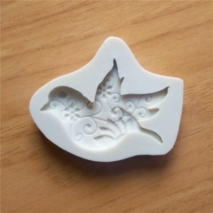 Cake Tools New Peace Dove Silicone Chocolate Handm...