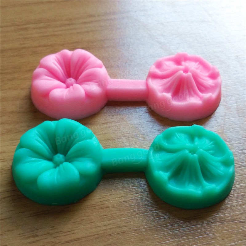 3D Cherry Shaped Silicone DIY Cake Mold Fondant Flowers DIY Cake Decorating Tool