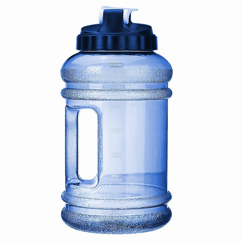 2.2L Big Mouth BPA Free Sport Gym Training Drink Water Bottle Cap Kettle Large Capacity Travel Mug