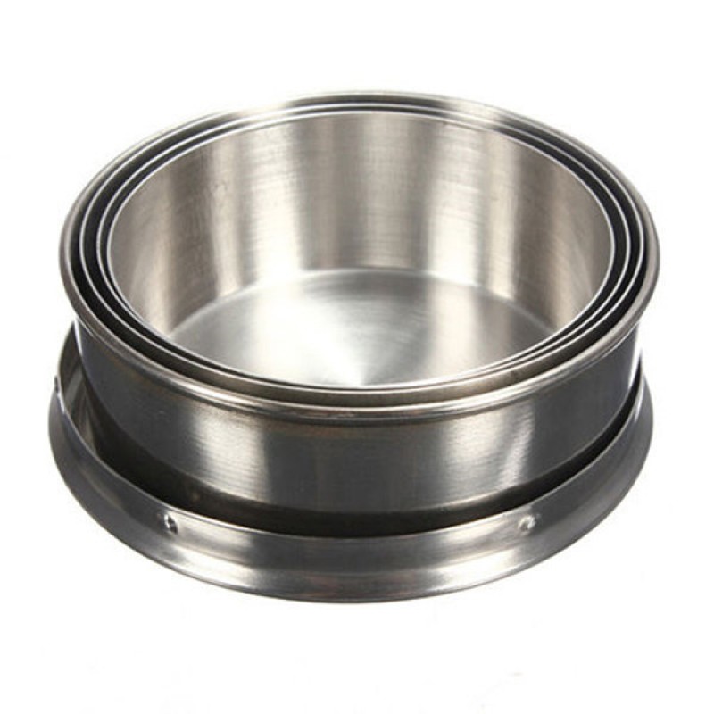 HN-POC25 Stainless Steel Portable Outdoor Travel Camping Folding Collapsible Metal Water Cup