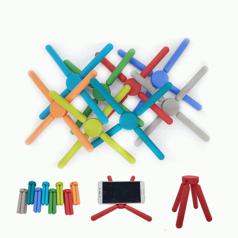 CF-MP02 Multifunctional CrosS-shaped Folding Silicone Placemat Coaster Cell Phone Mount