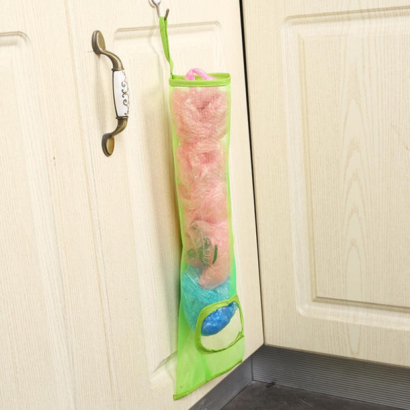 CF-MB04 Hanging Mesh Storage Bag Kitchen Reusable Grocery Potato Garlic Fruit Organizer