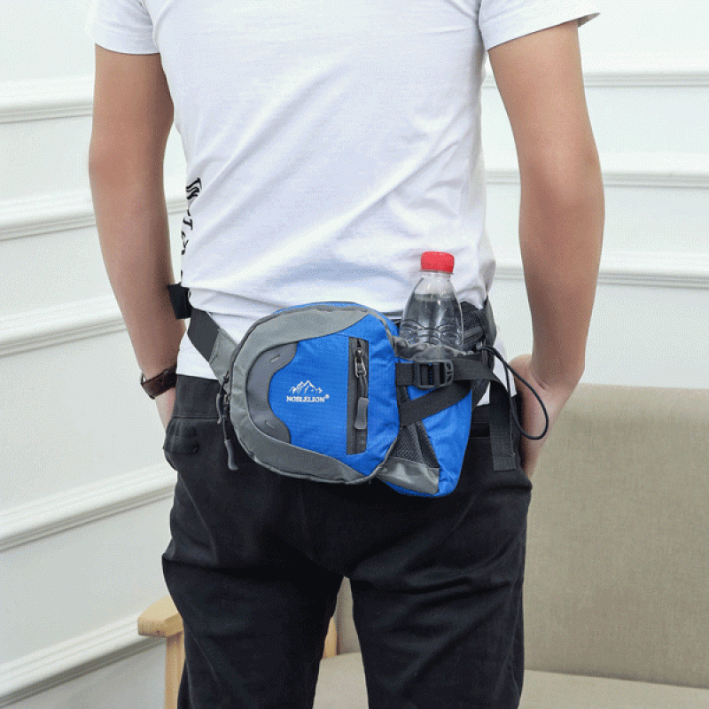 KC-BC06 Running Sport Cycling Waist Water Bottle Carrier Belt Bag Travel Phone Kettle Holder