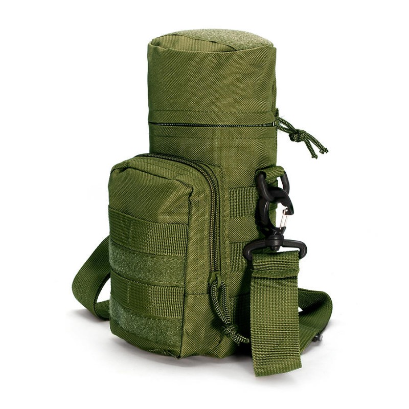 KC-BC05 Molle Water Bottle Carrier Travel Climb Outdooors Waist Belt Tactical Kettle Bag Holder