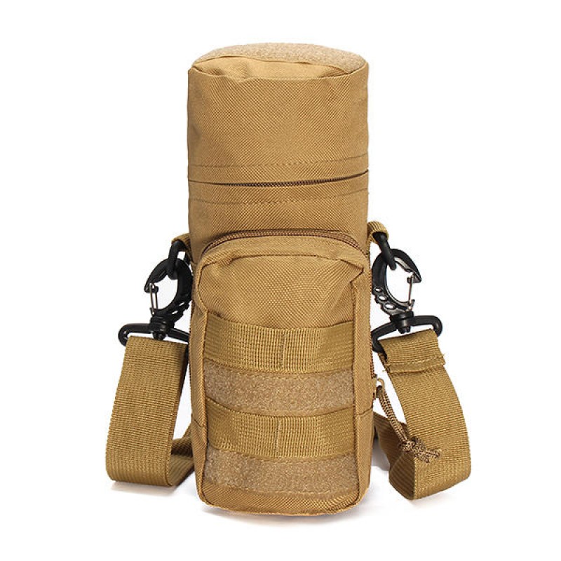 KC-BC05 Molle Water Bottle Carrier Travel Climb Outdooors Waist Belt Tactical Kettle Bag Holder