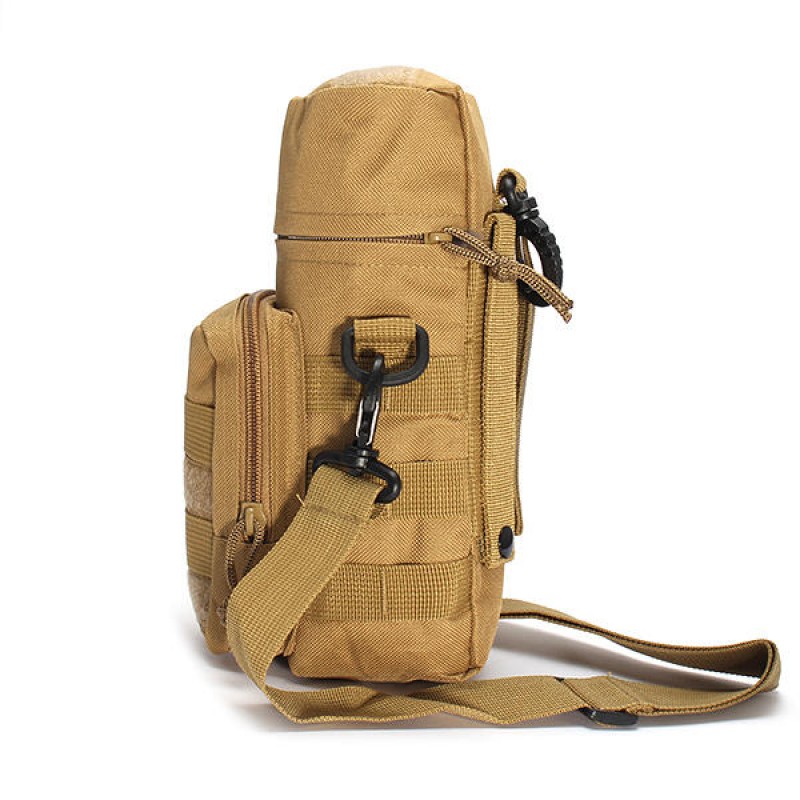 KC-BC05 Molle Water Bottle Carrier Travel Climb Outdooors Waist Belt Tactical Kettle Bag Holder