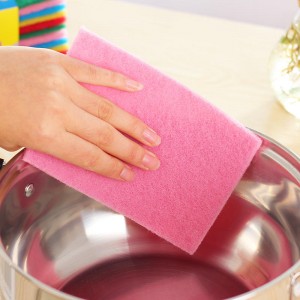 KC-CS15 10Pcs Dish Pan Washing Cleaning Sponge Bru...