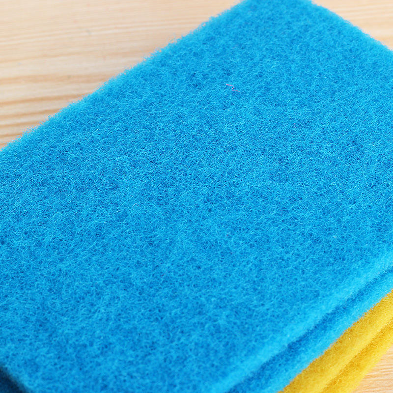 KC-CS15 10Pcs Dish Pan Washing Cleaning Sponge Brush Scrubber Dishcloth Cleaner Tool