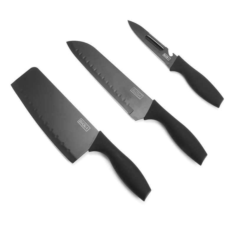 Molybdenum-vanadium Steel Multifunction Kitchen Knife Sets 5-Piece Kitchen Knife Set Slicer Knife Chef's Knife Multi-Knife Plate Bowl Dish Pot Clamp Holder Stainless Steel Egg Form Heart Shape with Ha