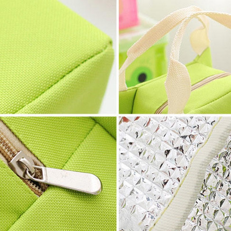 Fashion Portable Insulated Oxford Cloth Lunch Bag Thermal Food Picnic Lunch Waterproof Bags