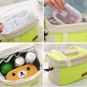 Fashion Portable Insulated Oxford Cloth Lunch Bag ...