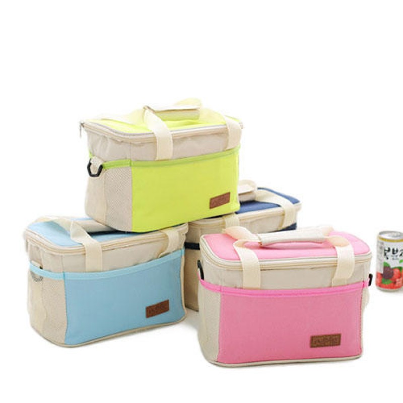 Fashion Portable Insulated Oxford Cloth Lunch Bag Thermal Food Picnic Lunch Waterproof Bags For Women Kids Men