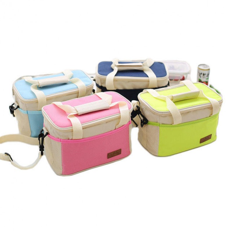 Fashion Portable Insulated Oxford Cloth Lunch Bag Thermal Food Picnic Lunch Waterproof Bags For Women Kids Men