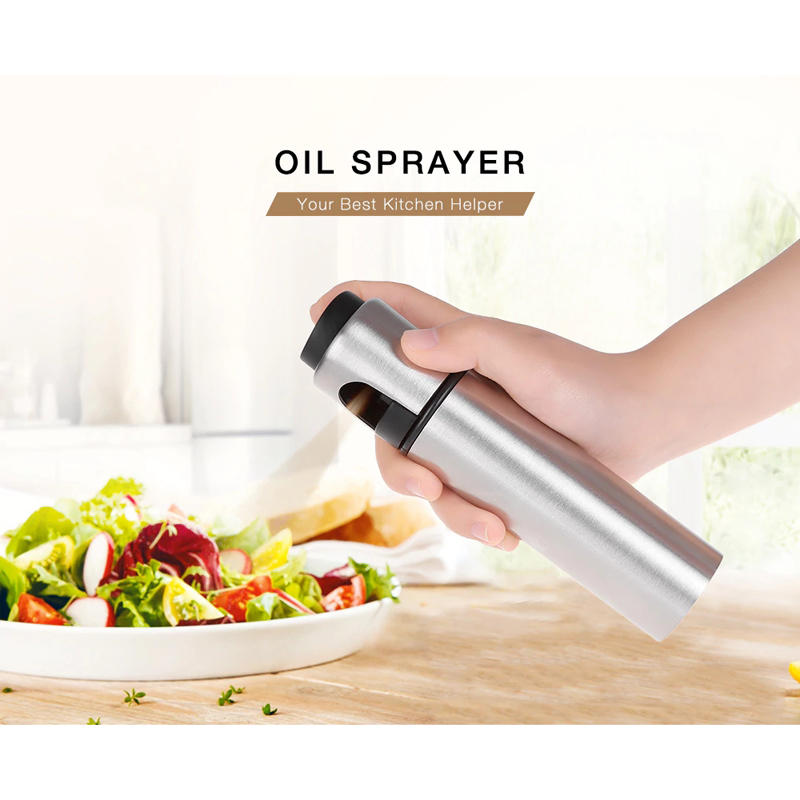 MIUK Kitchen Flavor Dispenser Kitchen Stainless Steel Oil Sprayer Vinegar Mister