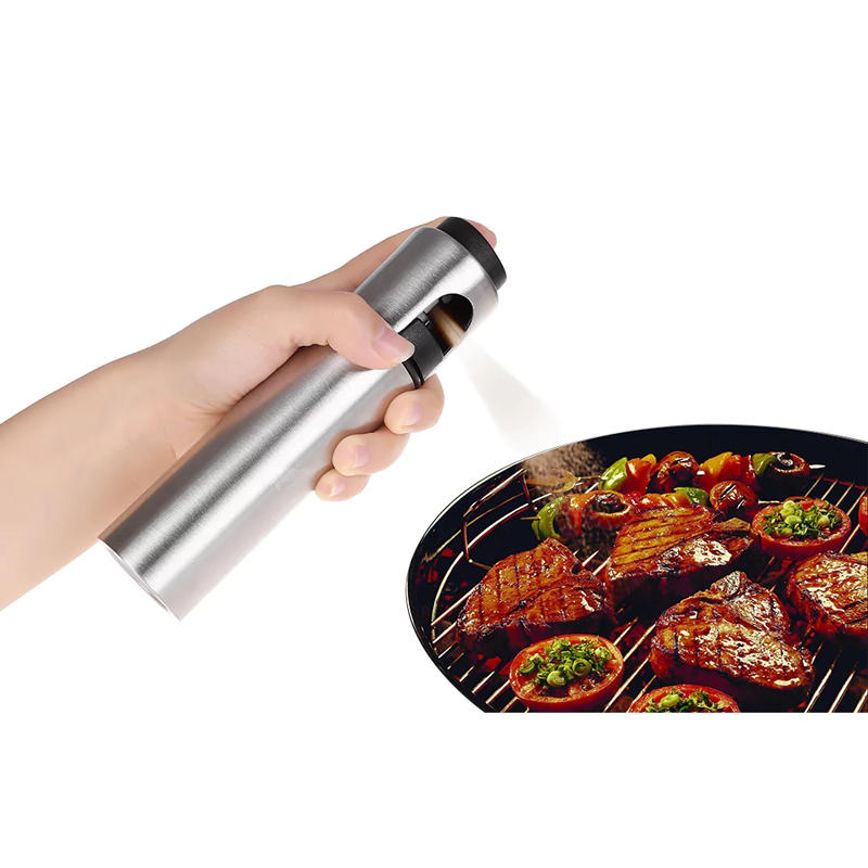 MIUK Kitchen Flavor Dispenser Kitchen Stainless Steel Oil Sprayer Vinegar Mister