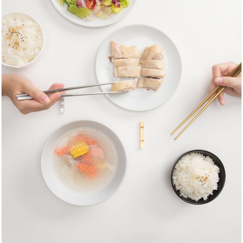 4pcs Xiaomi Chopsticks Food Grade Top 304 Stainless Steel Chopsticks Tableware Chinese Chopsticks Culture