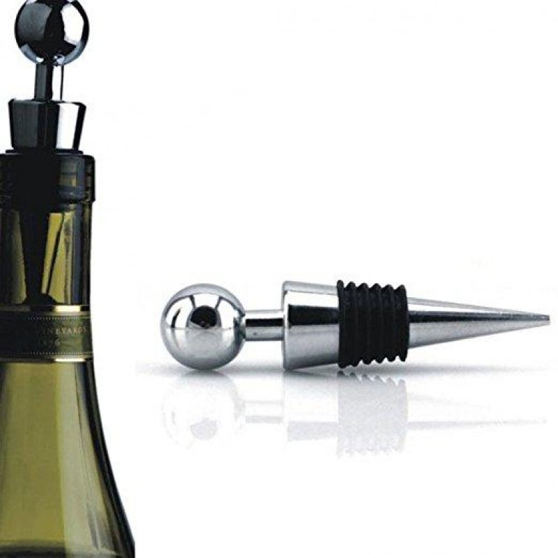 KC-SP006 Metal Bottle Stopper Wine Storage Twist Cap Plug Reusable Vacuum Sealed