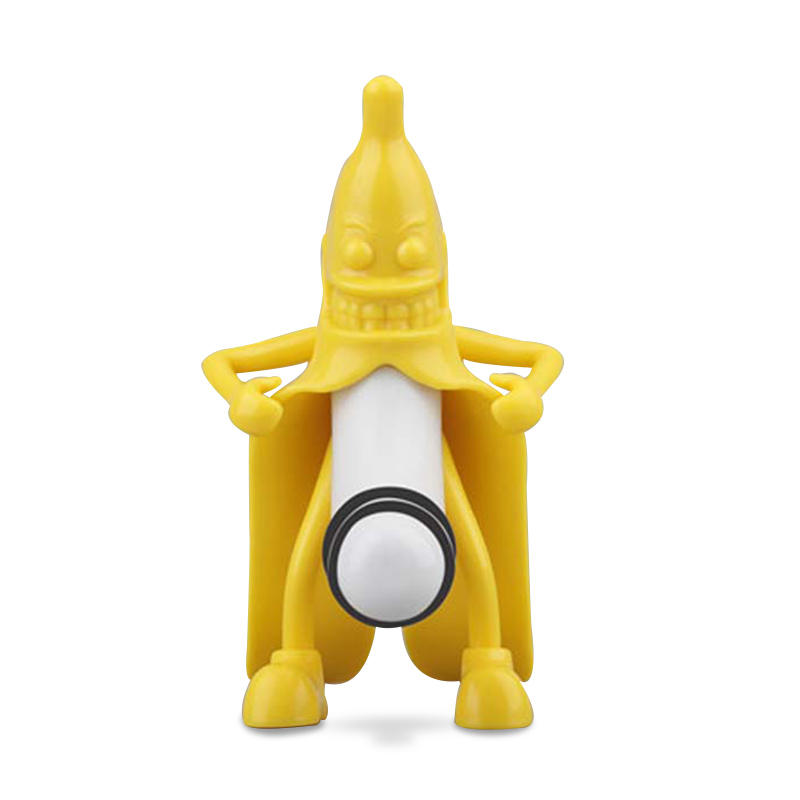 KC-SP004 Funny Mr. Banana Wine Stopper Novelty Bar Tools Wine Cork Bottle Plug Perky Interesting Gifts