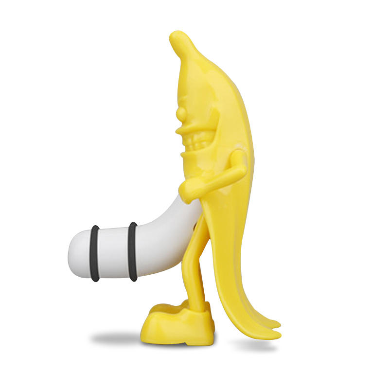 KC-SP004 Funny Mr. Banana Wine Stopper Novelty Bar Tools Wine Cork Bottle Plug Perky Interesting Gifts