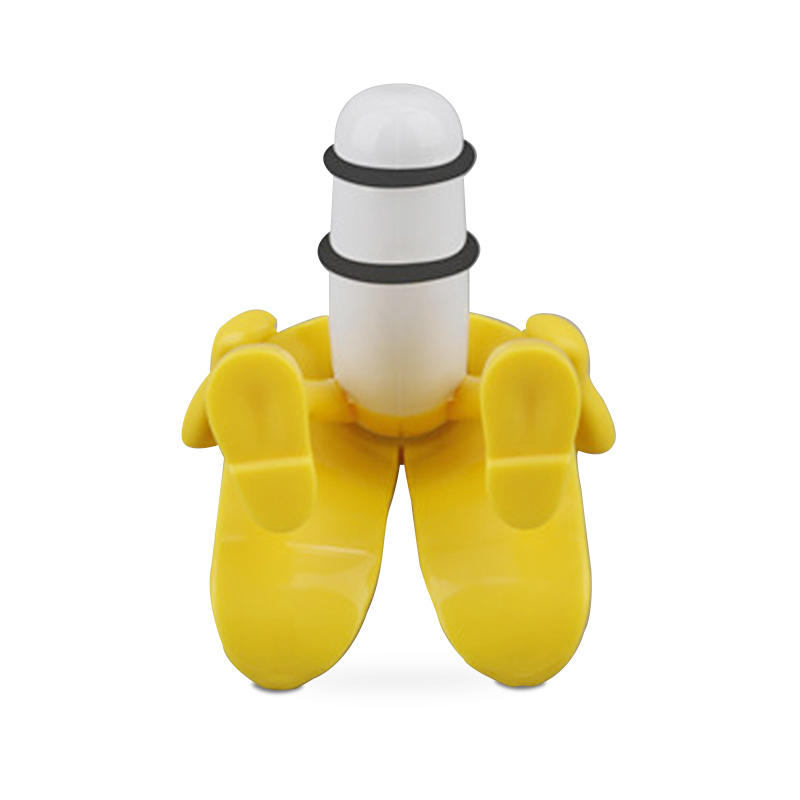 KC-SP004 Funny Mr. Banana Wine Stopper Novelty Bar Tools Wine Cork Bottle Plug Perky Interesting Gifts