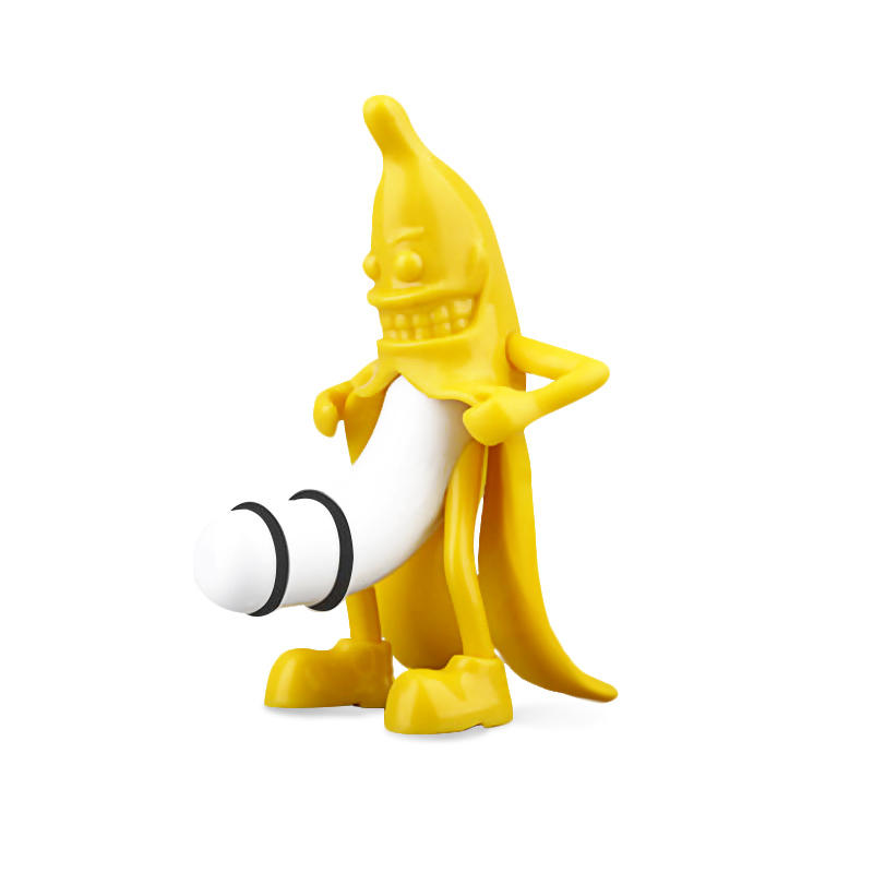 KC-SP004 Funny Mr. Banana Wine Stopper Novelty Bar Tools Wine Cork Bottle Plug Perky Interesting Gifts