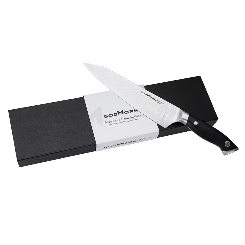 Godmorn Chef Knife 8 Inch AUS-10V Japanese Stainless Steel Professional Kitchen Knife with G10 Handle