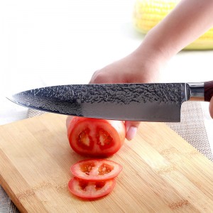 FINDKING Damascus Stainless Steel Knife Blade Colo...