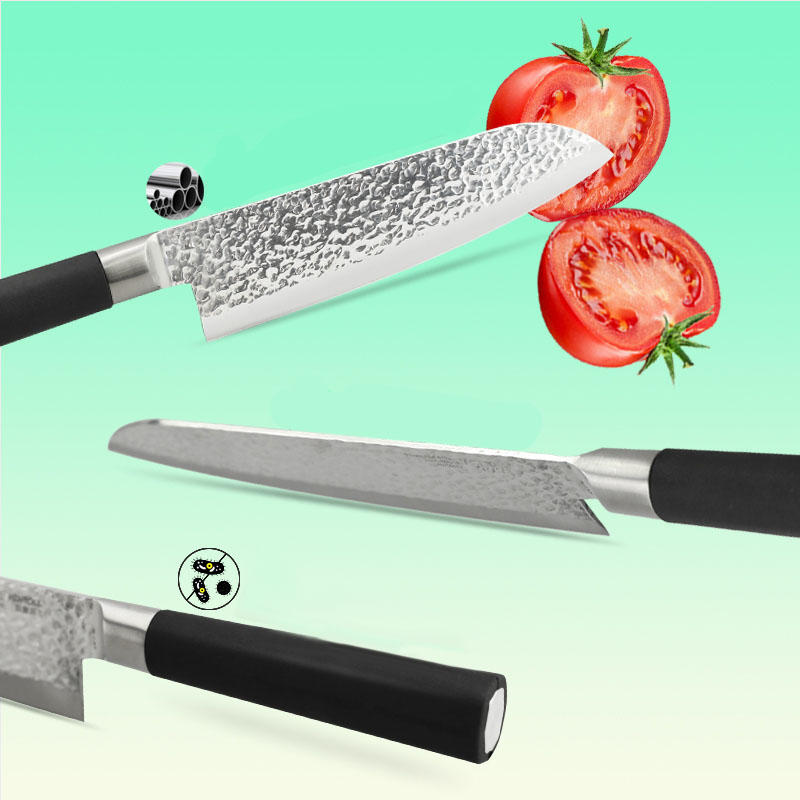 MYVIT K6MK-X30S-7IN Stainless Steel Knife 7&quot; Kitchen Meat Cleaver Fruit Vegetable Non-stick Knife