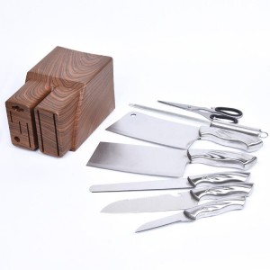 Stainless Steel Knife Set of Kitchen Knives Gift C...