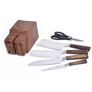 Stainless Steel Knife Set of Kitchen Knives Gift C...