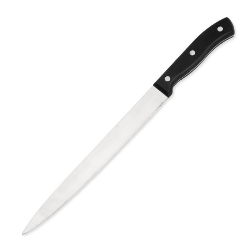 KF-13 Long Stainless Steel Knife for Fruit Meat Cheese Easy Cutting Sharp Kitchen Knife