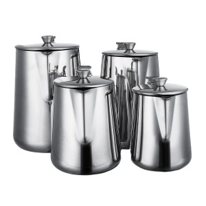 600/1000/1500/2000ml Stainless Steel Coffee Milk F...