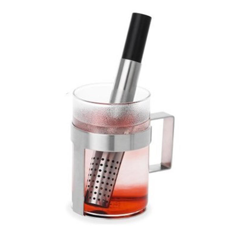 Creative Stainless Steel Tea Filter Tea Strainer Stick Tea Infuser Portable Tea Coffee Teapot Filter