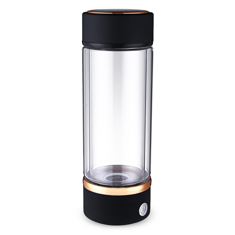 420ml Portable USB Hydrogen-Rich Water Ionizer Maker Generator Energy Bottle Cup Water Bottle