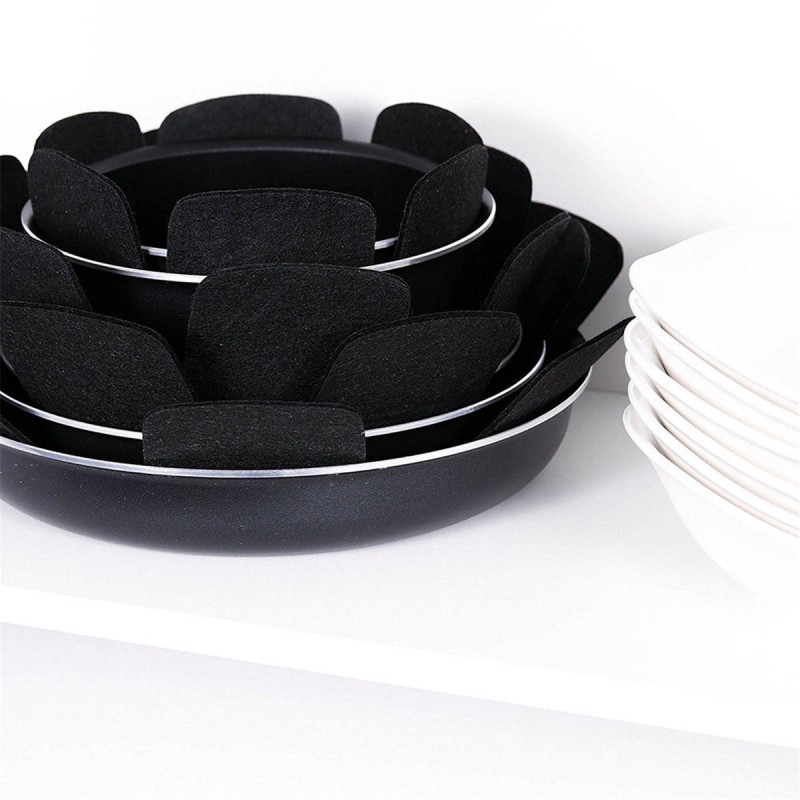 8Pcs Pot Pan Separator Protector Preserves Non Stick Cooking Surface Placemat 32/38/42cm