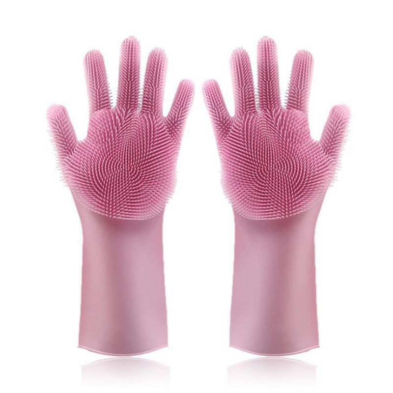 Multifunctional Durable Magic Silicone Washing Gloves Cooking Glove Cleaning Tools