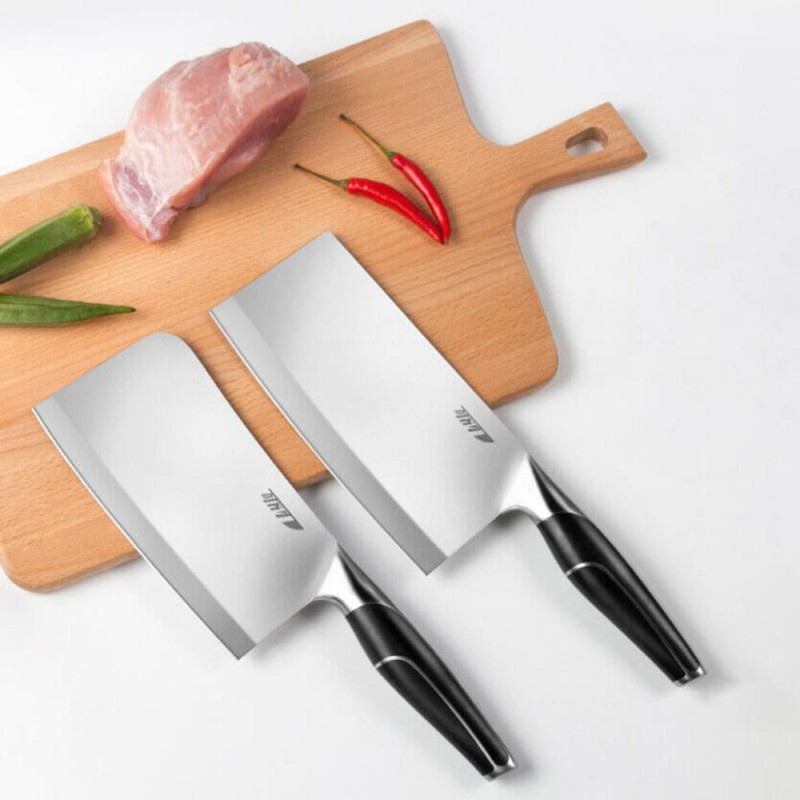 Forging Cutting &amp; Slicing Knife Set Chopping Knife 4Cr13 Stainless Steel Knife Chopping Bone Knife