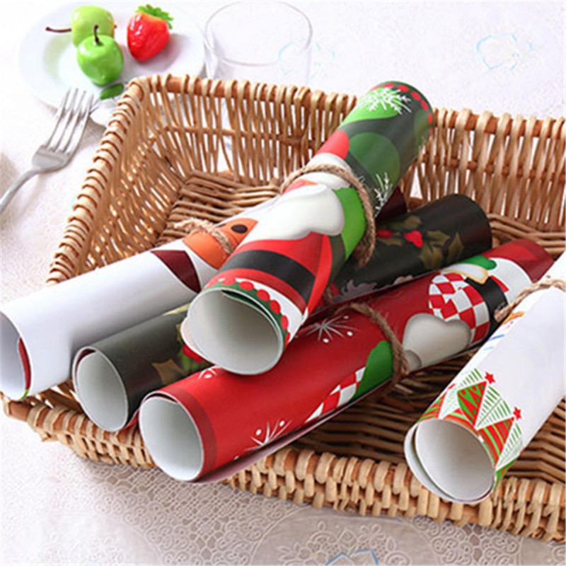 12PCS/Set Christmas Placemat Table Merry Xmas Placemats Coaster Kichen Table Decorations